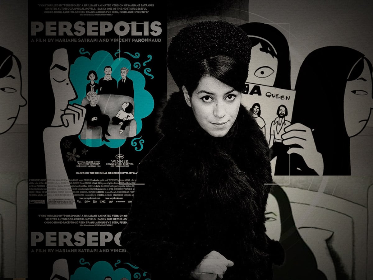 A obra-prima da maioridade de Marjane Satrapi, 'Persépolis'