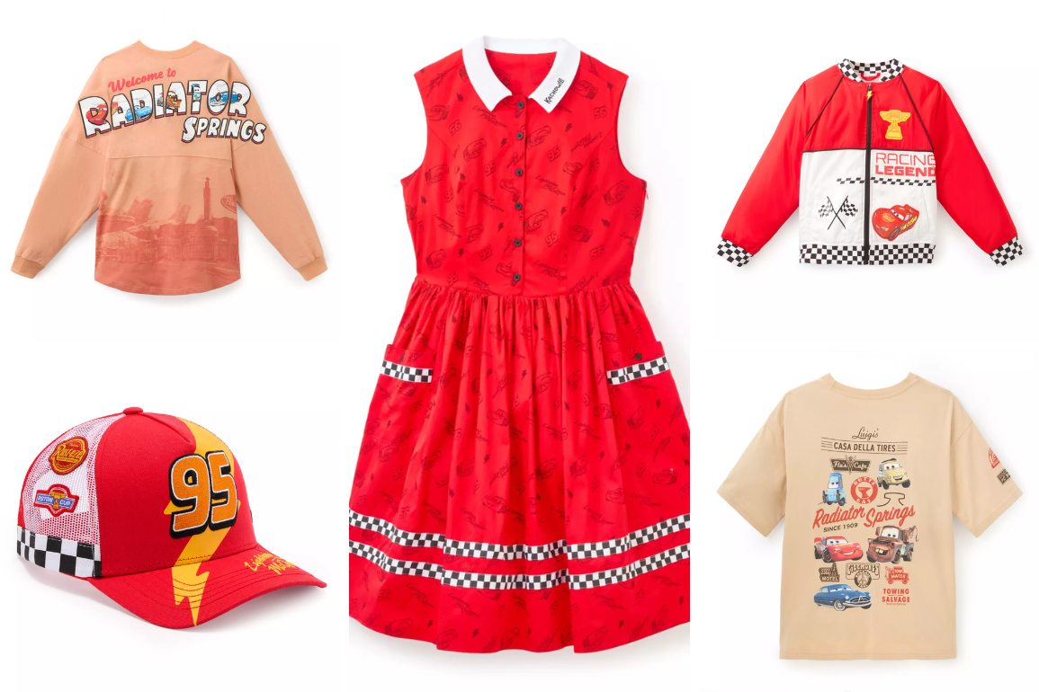 A vida é uma rodovia: roupas do 20º aniversário de 'Carros' lançadas on-line