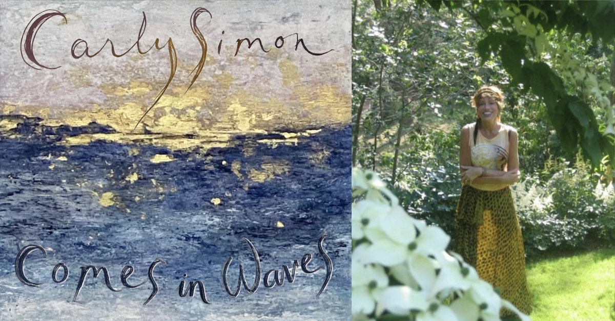 Carly Simon lançará 'Comes in Waves', primeiro novo álbum de estúdio em mais de uma década