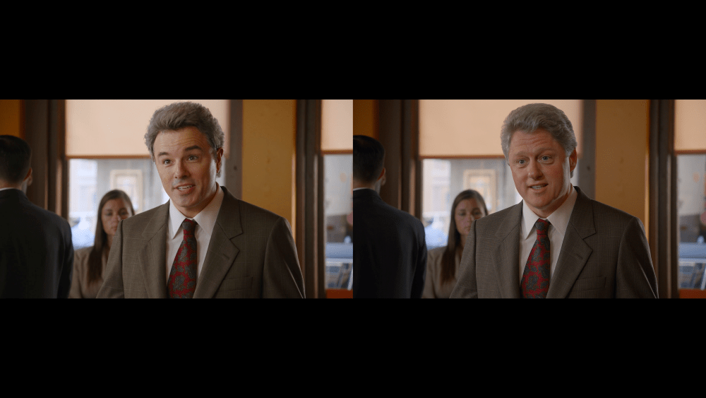 Como a equipe VFX de 'Ted' transformou Seth MacFarlane em Bill Clinton