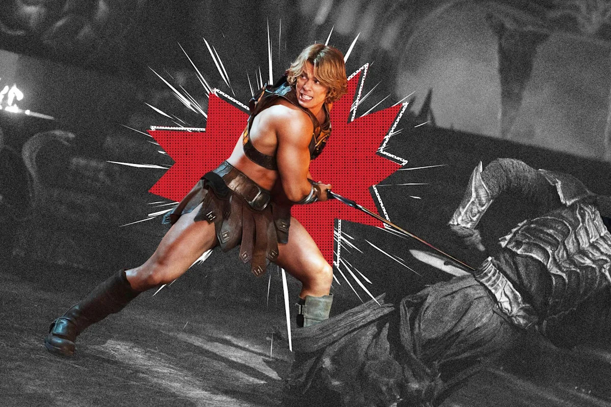 Como aquela sequência de ação do Rock 'n' Roll 'Masters of the Universe' ganhou vida que desafia a morte