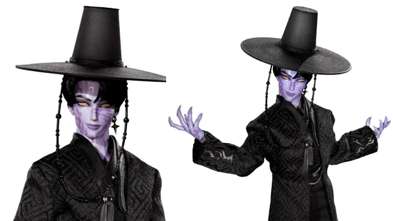 Escolha dos fãs da boneca Demon Jinu 'KPop Demon Hunters' da Mattel ganha data de pré-venda