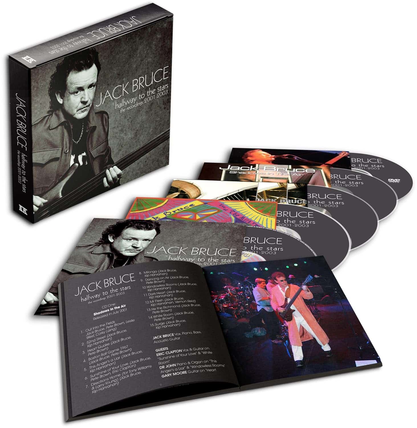 I Feel Free: Esoteric coleciona álbuns de Jack Bruce e shows de "Halfway to the Stars"