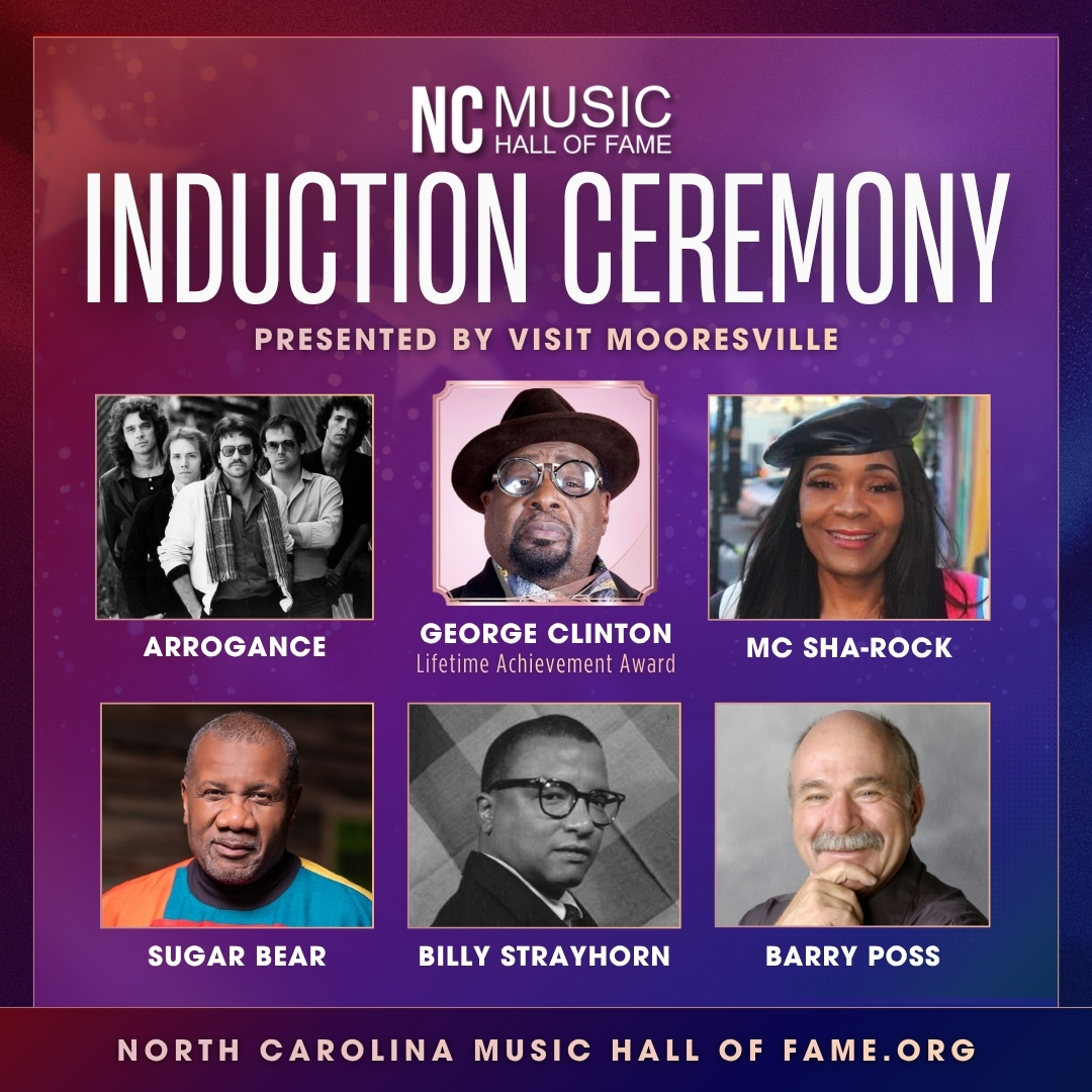 NC Music Hall of Fame anuncia 2.026 indicados