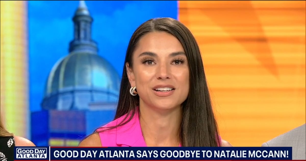 Natalie McCann deixa Fox 5 e mais briefings de TV e rádio de Atlanta