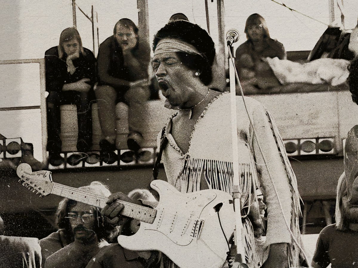 O guitarrista esquecido que tocou em Woodstock em 1969 com Jimi Hendrix
