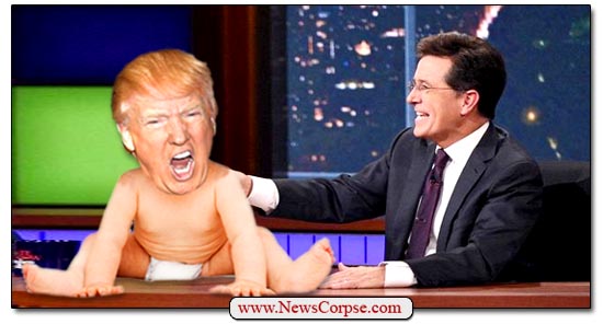 Stephen Colbert, Donald Trump