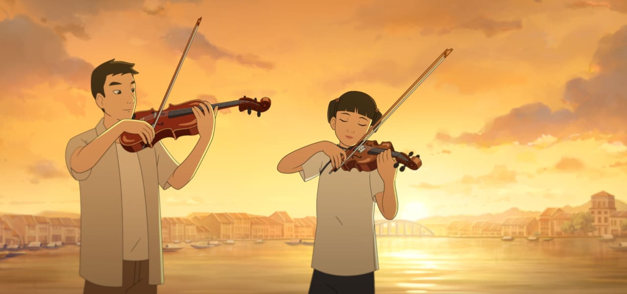 O trailer do violinista: o primeiro filme Toon de Cingapura em 15 anos