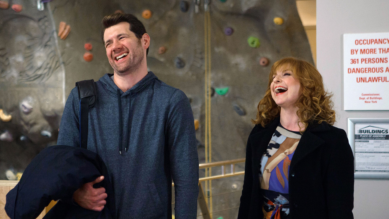 Difficult People, (from left): Billy Eichner, Julie Klausner, 'Unplugged', (Season 2, ep. 201, aired July 12, 2016).