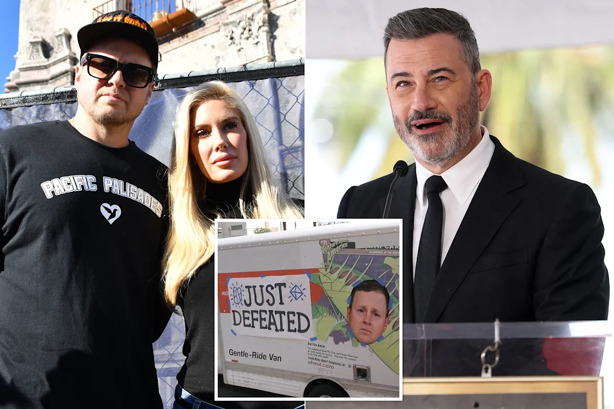Spencer Pratt bate palmas após a crítica violenta de Jimmy Kimmel: 'Não tenho mais nada'