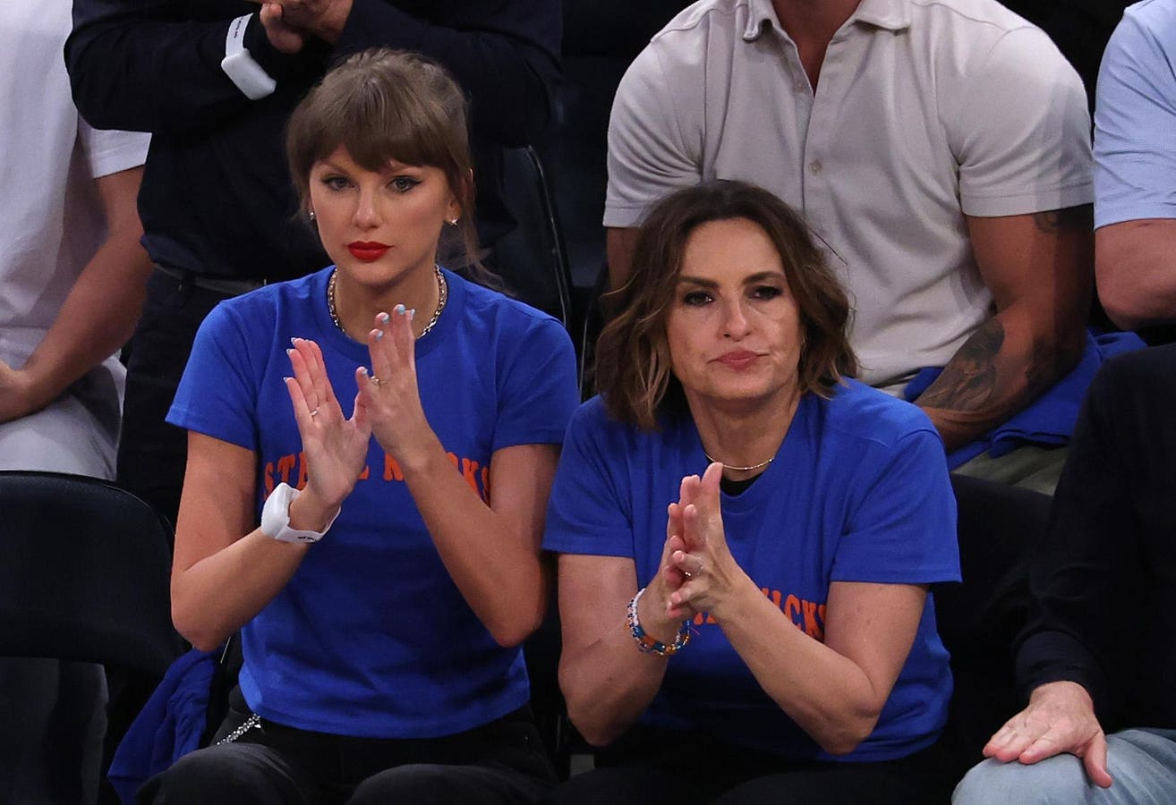Taylor Swift entre dezenas de celebridades que estiveram no jogo 4 das finais da NBA