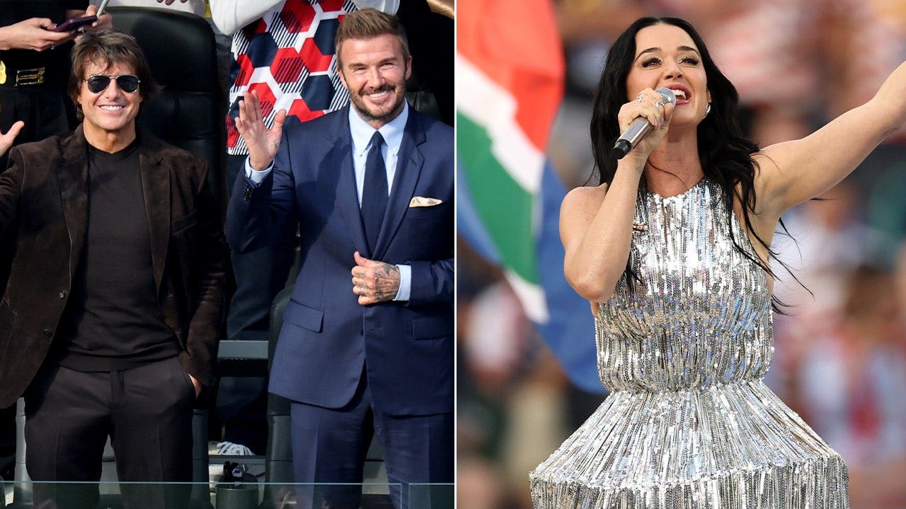 Tom Cruise, Beckham e Katy Perry vistos em jogos da Copa do Mundo FIFA de 2026