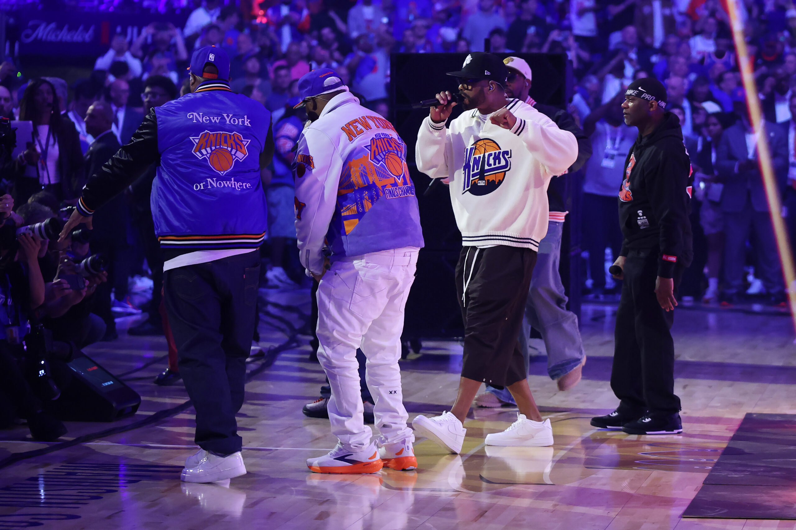 Wu-Tang Clan jogou as finais da NBA no intervalo do MSG